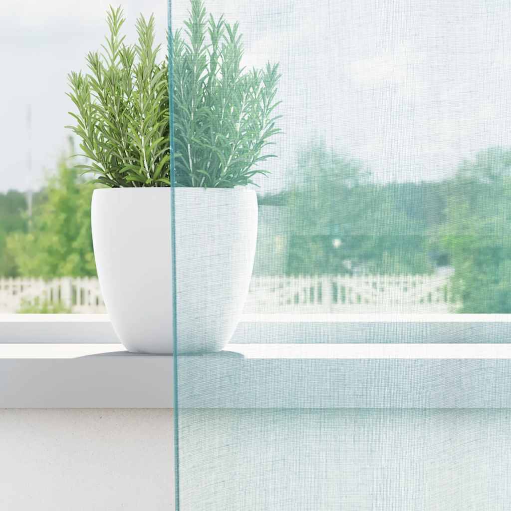 Voile Curtains with Loops 2 pcs Turquoise 140x175 cm