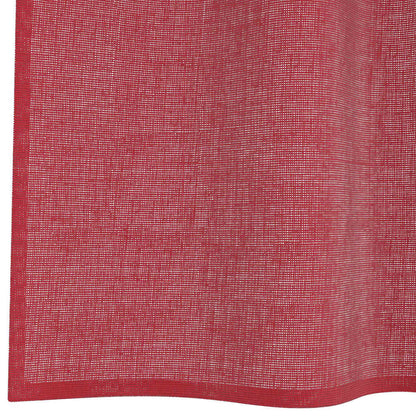 Voile Curtains with Loops 2 pcs Wine Red 140x175 cm