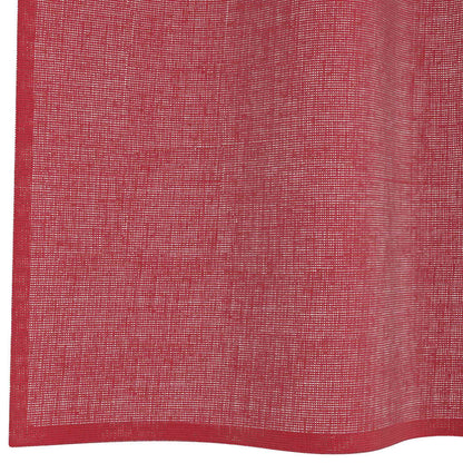 Voile Curtains with Loops 2 pcs Wine Red 140x225 cm