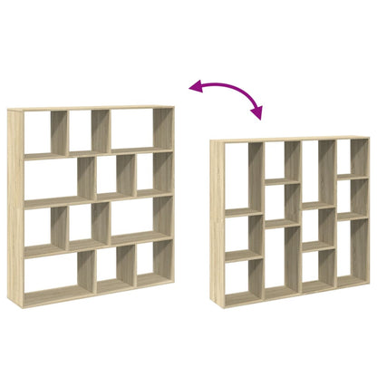 Book Cabinet Sonoma Oak 132x29x141,5 cm Engineered Wood