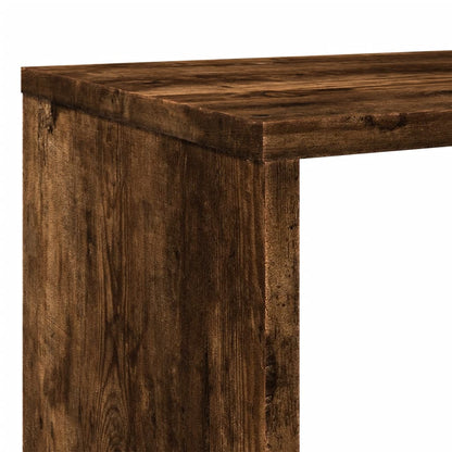 Book Cabinet Smoked Oak 132x29x141,5 cm Engineered Wood