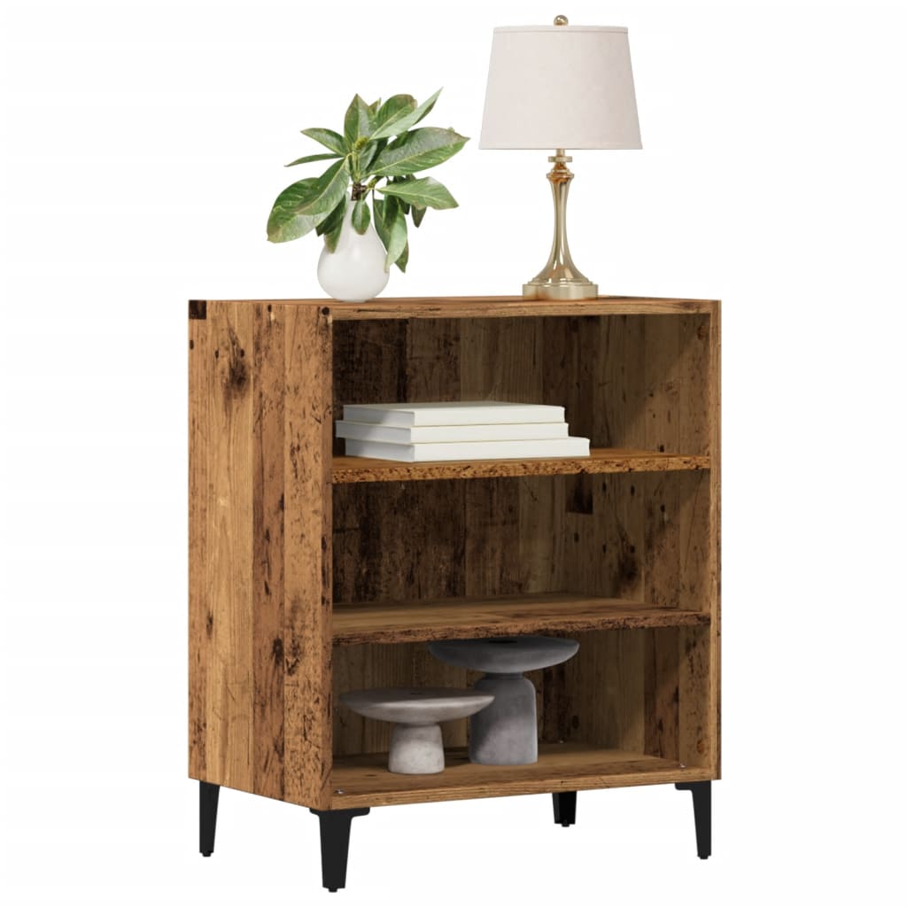 Sideboard Old Wood 57x35x70 cm Engineered Wood