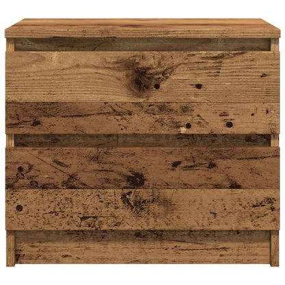Bedside Cabinet Old Wood 50x40x43.5 cm Engineered Wood