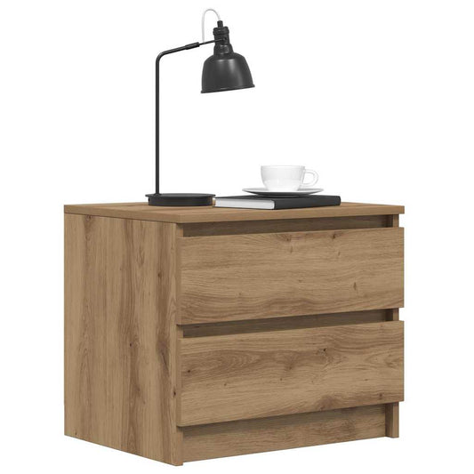Bedside Cabinet Artisan Oak 50x40x43.5 cm Engineered Wood