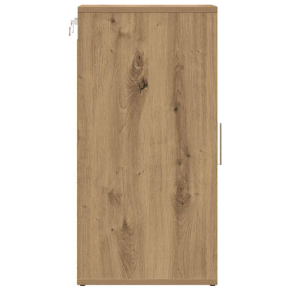 Shoe Cabinet Artisan Oak 32x35x70 cm Engineered Wood