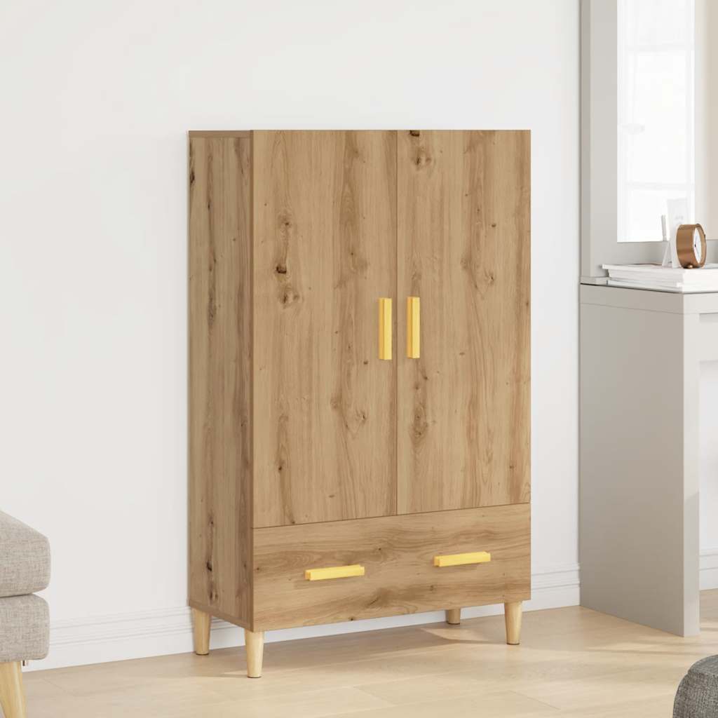 Highboard Artisan Oak 70x31x115 cm Engineered Wood
