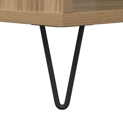 Coffee Table Artisan Oak 90x49x45 cm Engineered Wood