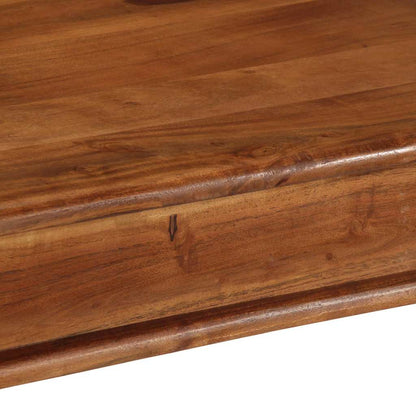 Dining Table 80x80x77 cm Solid Wood Acacia