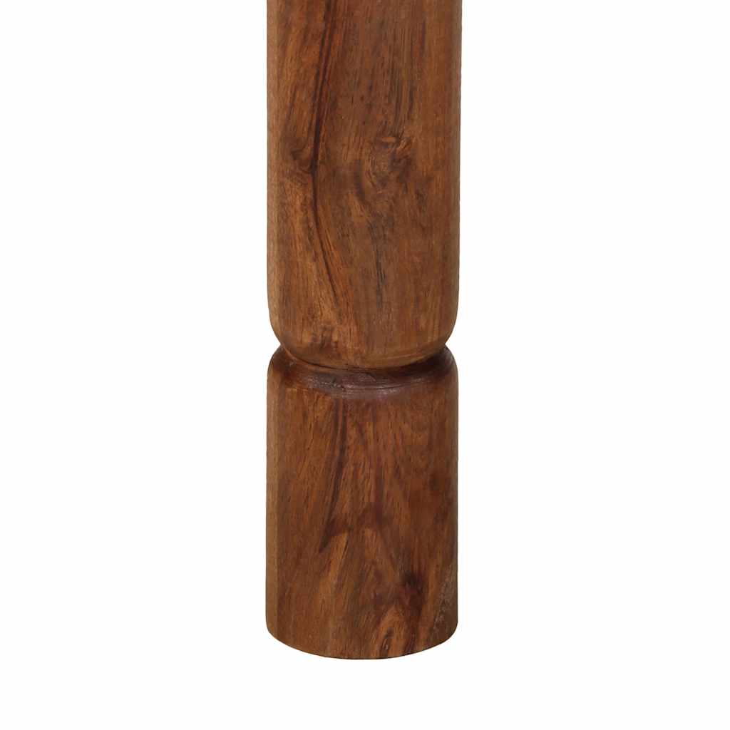 Dining Table 80x80x77 cm Solid Wood Acacia