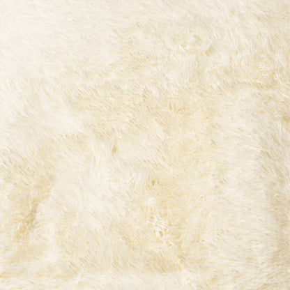 Shaggy Rug High Pile NAVARRA Cream 60x100 cm Polyester