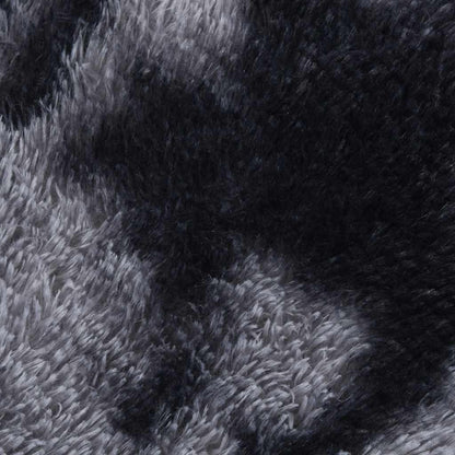 Shaggy Rug High Pile NAVARRA Dark Grey 60x100 cm Polyester