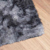 Shaggy Rug High Pile NAVARRA Dark Grey 80x150 cm Polyester