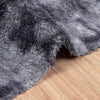 Shaggy Rug High Pile NAVARRA Dark Grey 80x150 cm Polyester