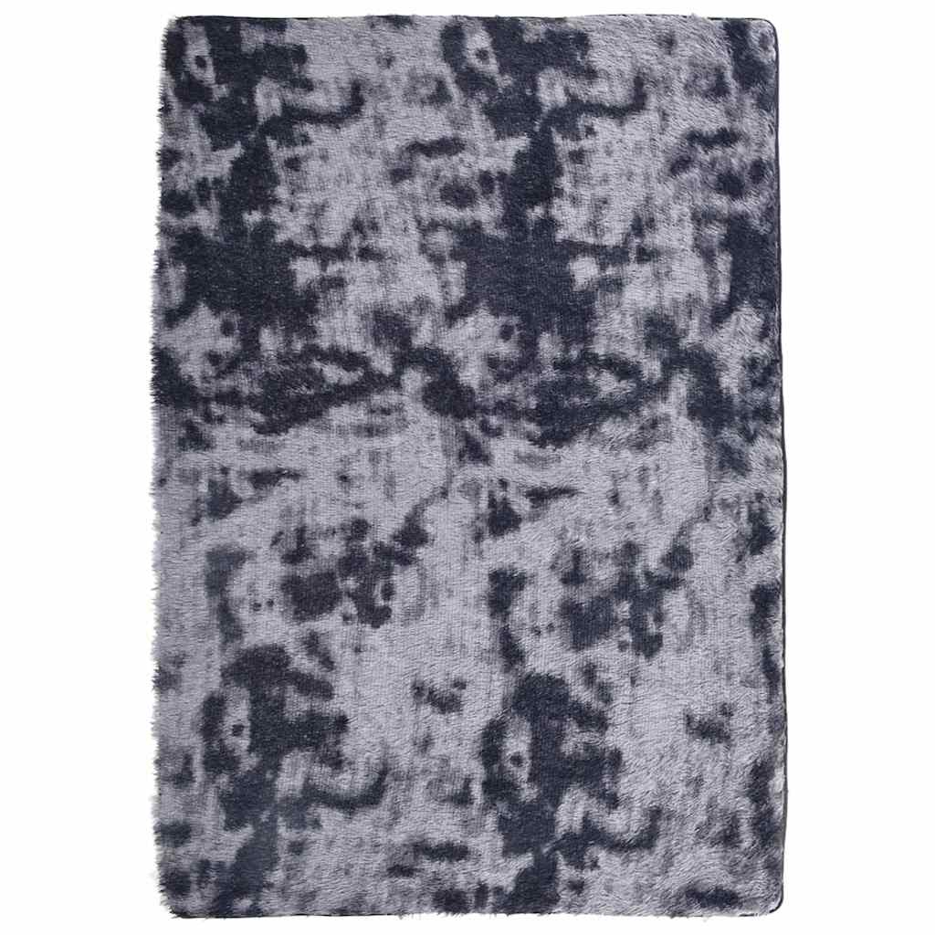 Shaggy Rug High Pile NAVARRA Dark Grey 120x170 cm Polyester