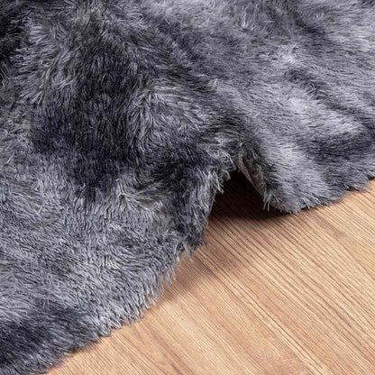Shaggy Rug High Pile NAVARRA Dark Grey 120x170 cm Polyester
