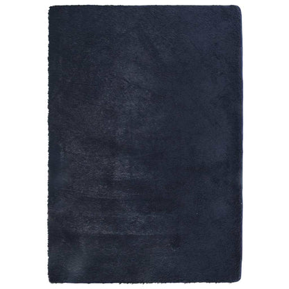 Shaggy Rug High Pile NAVARRA Navy 120x170 cm Polyester