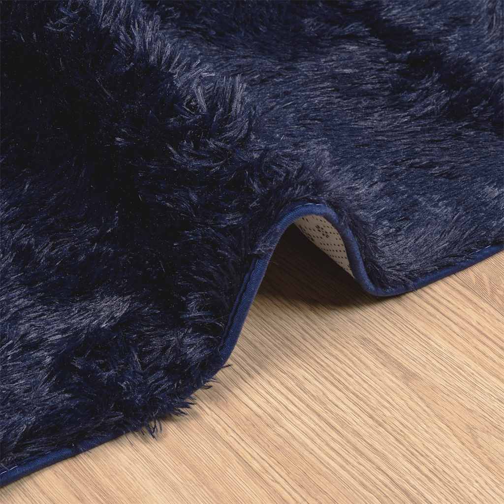Shaggy Rug High Pile NAVARRA Navy 120x170 cm Polyester