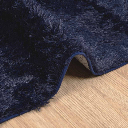 Shaggy Rug High Pile NAVARRA Navy 120x170 cm Polyester