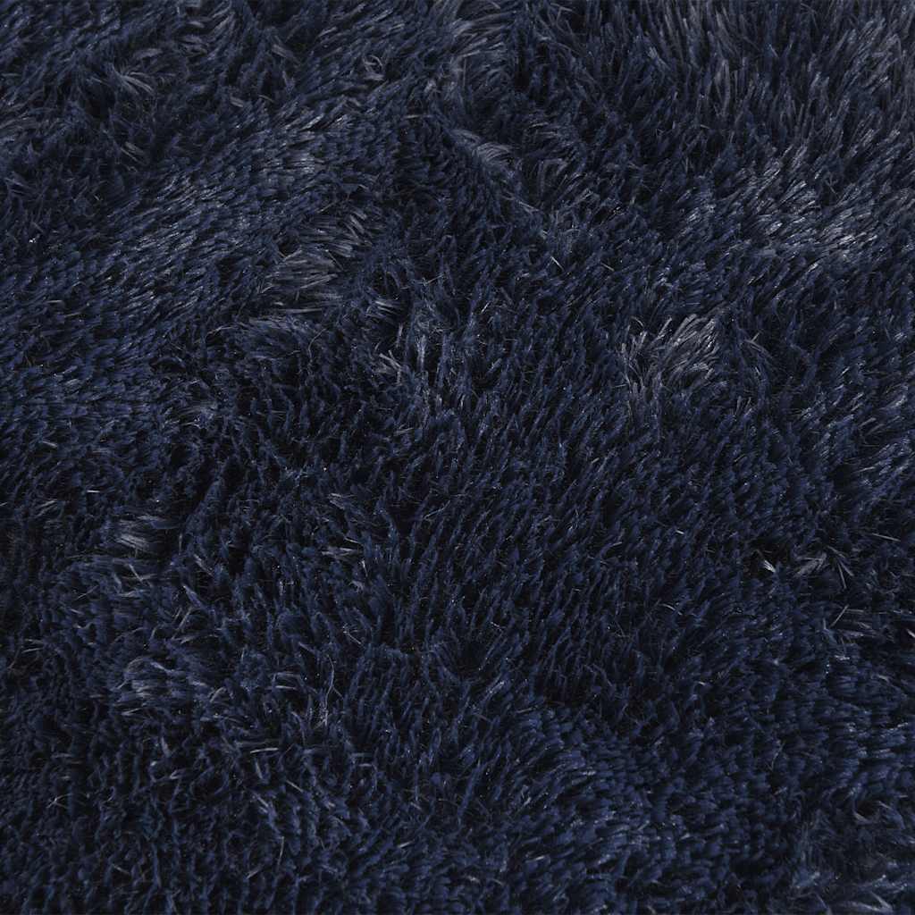 Shaggy Rug High Pile NAVARRA Navy 120x170 cm Polyester