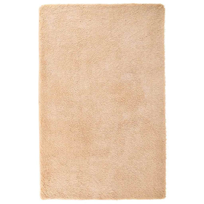 Shaggy Rug High Pile NAVARRA Beige 130x200 cm Polyester