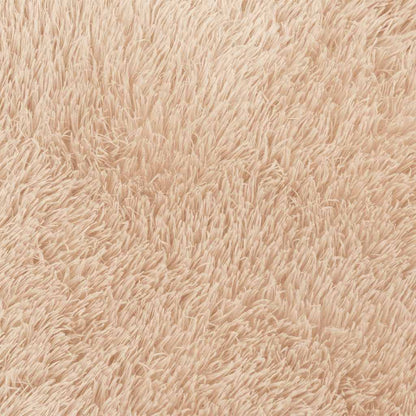 Shaggy Rug High Pile NAVARRA Beige 130x200 cm Polyester