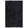 Shaggy Rug High Pile NAVARRA Black 130x200 cm Polyester