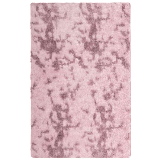Shaggy Rug High Pile NAVARRA Dusty Pink 130x200 cm Polyester