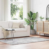 Shaggy Rug High Pile NAVARRA Light Grey 130x200 cm Polyester