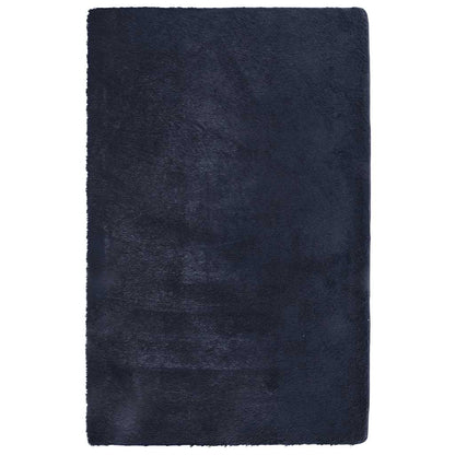 Shaggy Rug High Pile NAVARRA Navy 130x200 cm Polyester