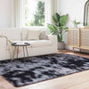 Shaggy Rug High Pile NAVARRA Dark Grey 160x230 cm Polyester