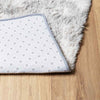 Shaggy Rug High Pile NAVARRA Light Grey 160x230 cm Polyester