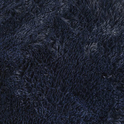 Shaggy Rug High Pile NAVARRA Navy 160x230 cm Polyester