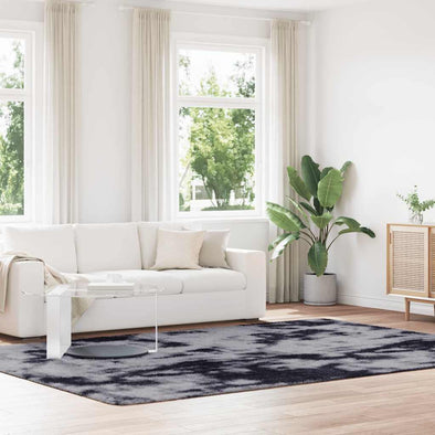 Shaggy Rug High Pile NAVARRA Dark Grey 240x340 cm Polyester