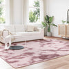 Shaggy Rug High Pile NAVARRA Dusty Pink 240x340 cm Polyester