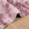 Shaggy Rug High Pile NAVARRA Dusty Pink 240x340 cm Polyester