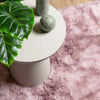 Shaggy Rug High Pile NAVARRA Dusty Pink 240x340 cm Polyester