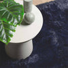 Shaggy Rug High Pile NAVARRA Navy 240x340 cm Polyester