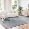 Shaggy Rug High Pile NAVARRA Silver Grey 240x340 cm Polyester