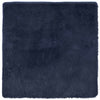 Shaggy Rug High Pile NAVARRA Navy 120x120 cm Polyester