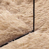 Shaggy Rug High Pile NAVARRA Beige 160x160 cm Polyester