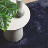 Shaggy Rug High Pile NAVARRA Navy 160x160 cm Polyester