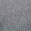 Shaggy Rug High Pile NAVARRA Silver Grey 200x200 cm Polyester