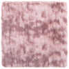 Shaggy Rug High Pile NAVARRA Dusty Pink 240x240 cm Polyester