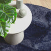 Shaggy Rug High Pile NAVARRA Navy 240x240 cm Polyester