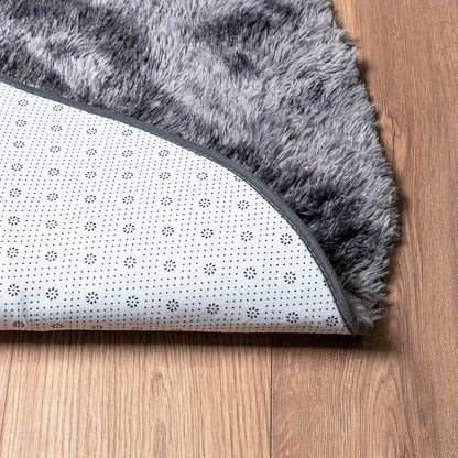 Shaggy Rug High Pile NAVARRA Dark Grey 300x200 cm Polyester