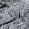Shaggy Rug High Pile NAVARRA Silver Grey 300x200 cm Polyester