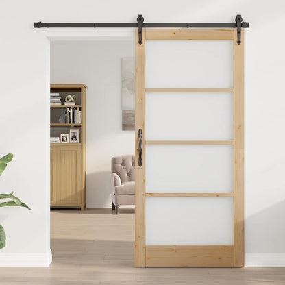 Interior Door ORKDAL Brown 93 x 202 cm