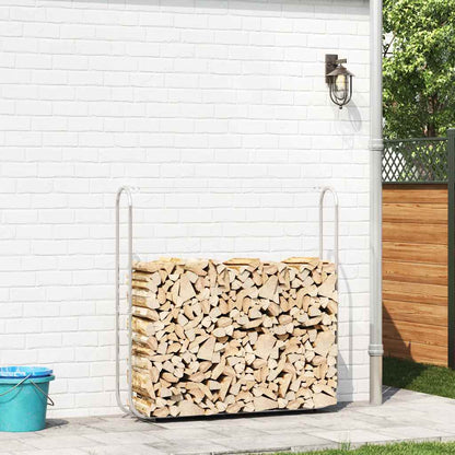 Firewood Rack Wire 150x25x150 cm Galvanised steel
