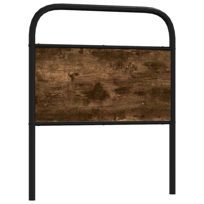Replace Headboard Smoked Oak 80 cm Steel and Engineered Wood