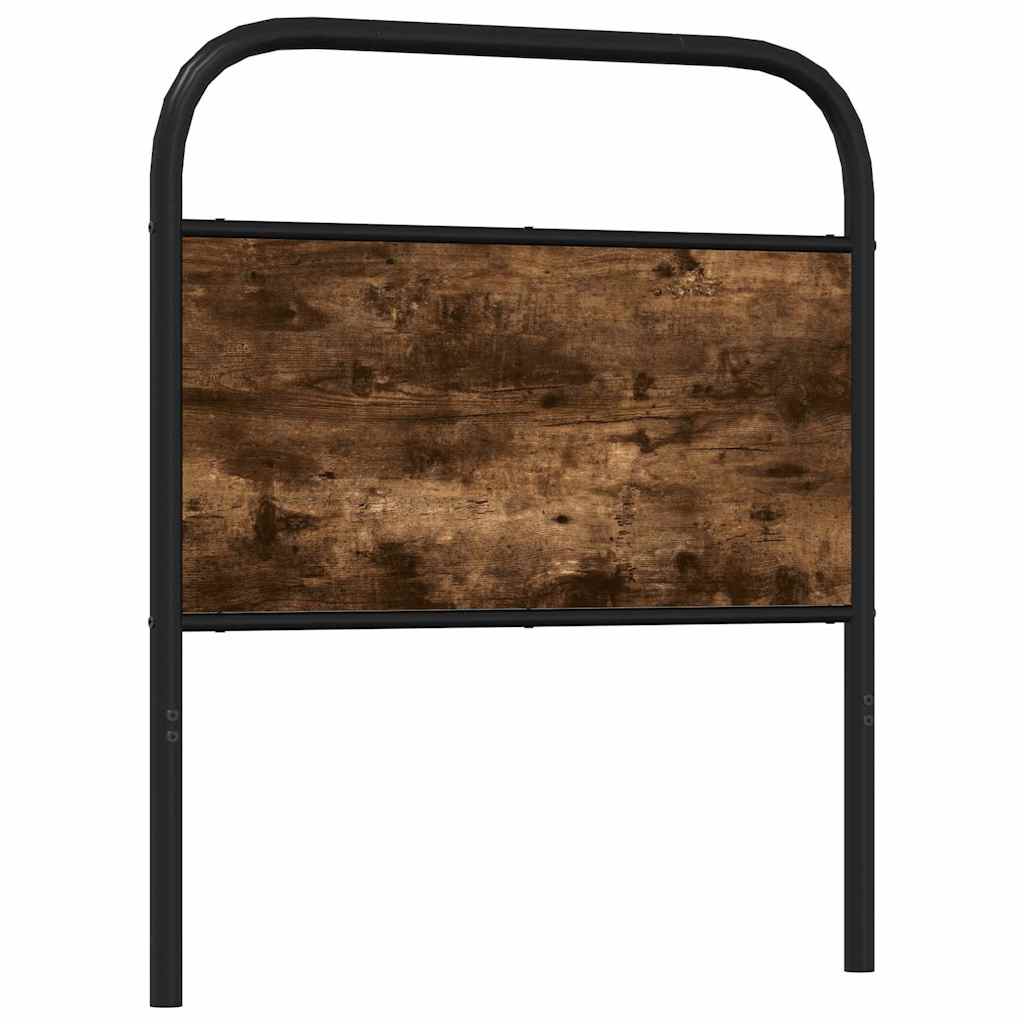 Replace Headboard Smoked Oak 80 cm Steel and Engineered Wood